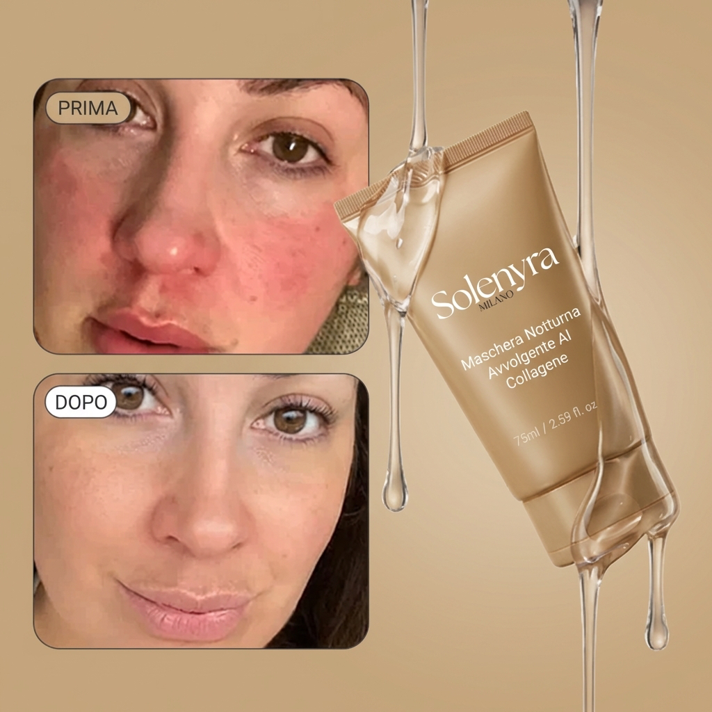 Maschera Notturna Avvolgente Al Collagene